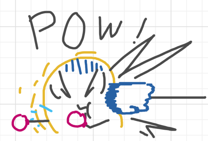 A panel from What's The Point, episode five of the Board Boards object show by Furretwalk/WalkingFurret.